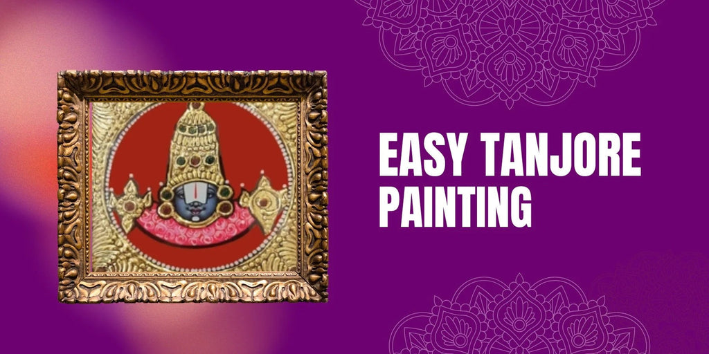 Essential Materials Required to Start an Easy Tanjore Painting at Home