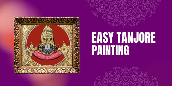 Essential Materials Required to Start an Easy Tanjore Painting at Home
