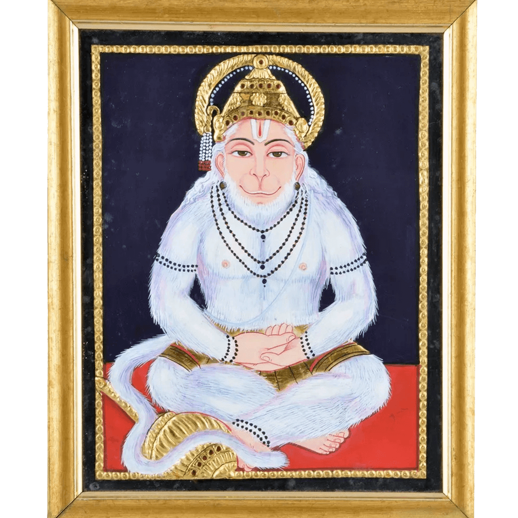 Hanuman Tanjore Painting