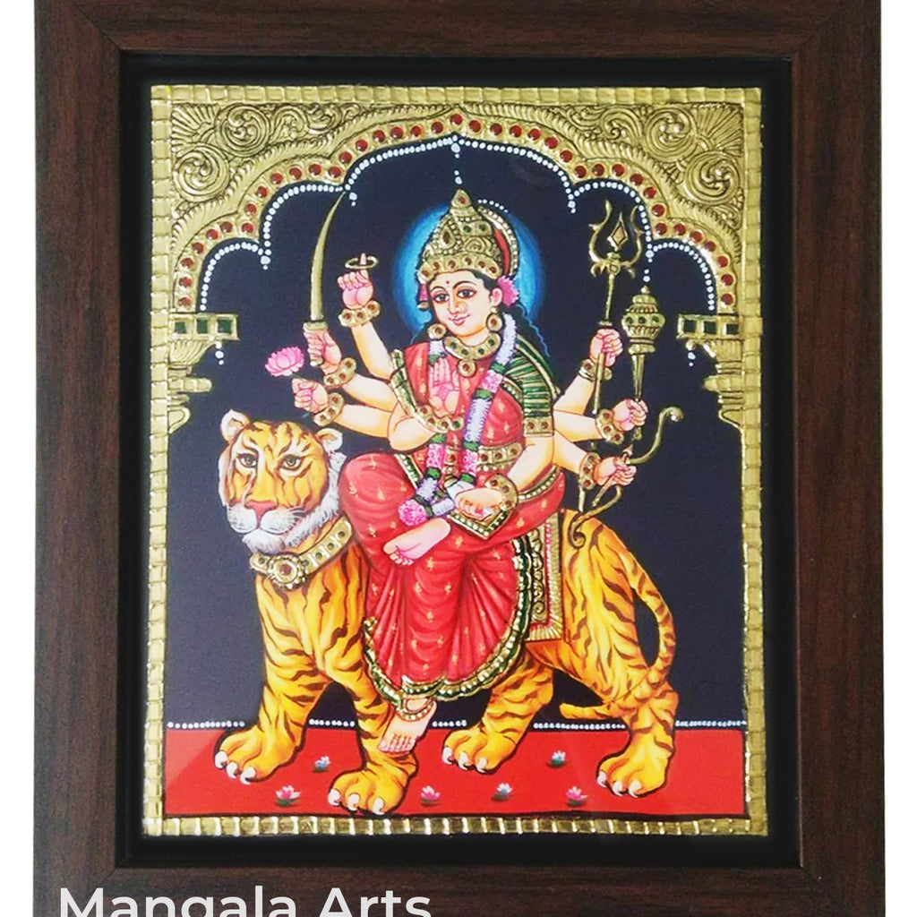 Durga Tanjore Painting