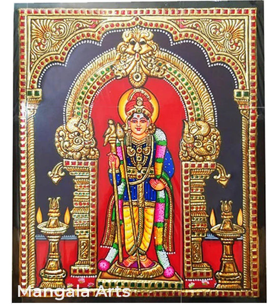 Murugan Tanjore Painting
