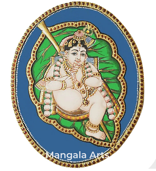 Krishna Tanjore Painting