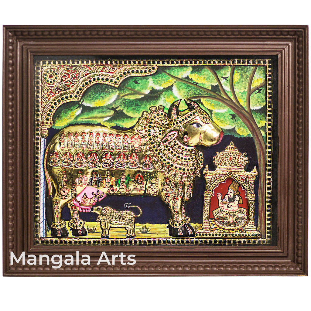 Kamadhenu Tanjore Painting
