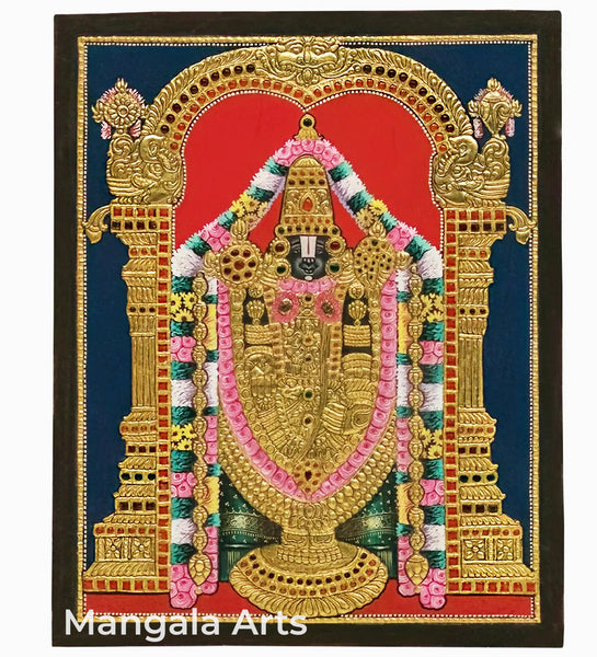 Perumal Antique Tanjore Painting
