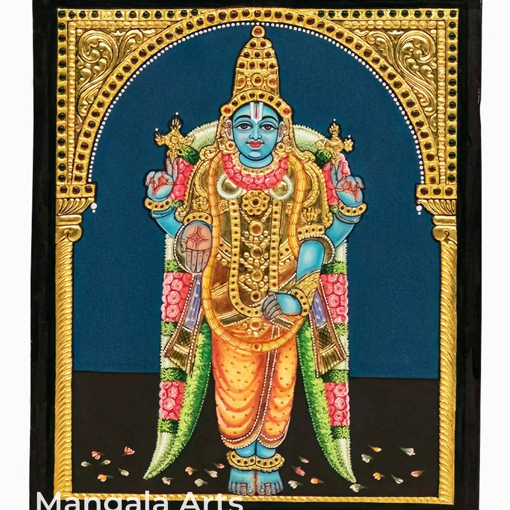 Chakratha Alwar Tanjore Painting