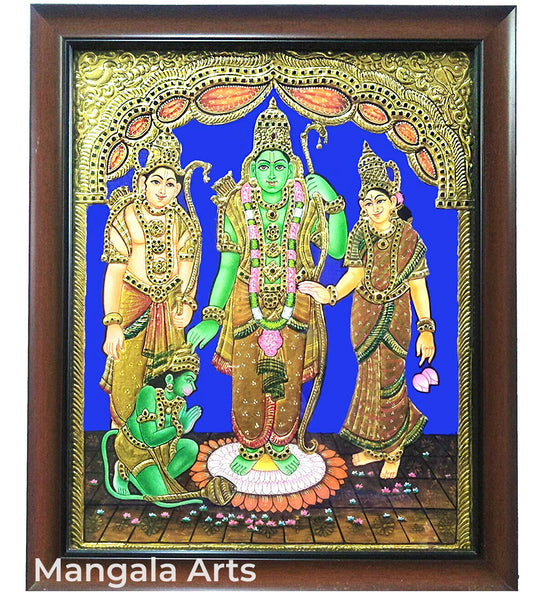 Ramar Pattabishegam Tanjore Painting