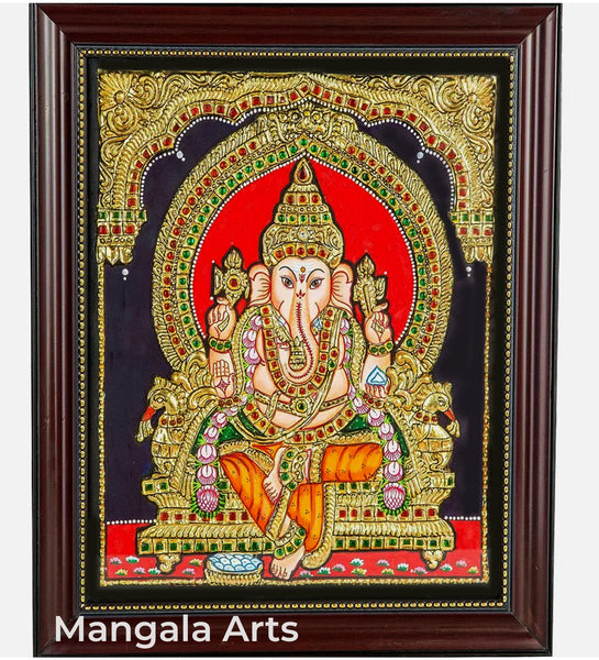 Ganesha Tanjore Painting