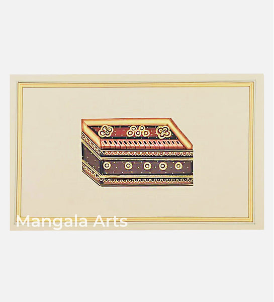 Harmonium Paper Gold Paint Tanjore Painting