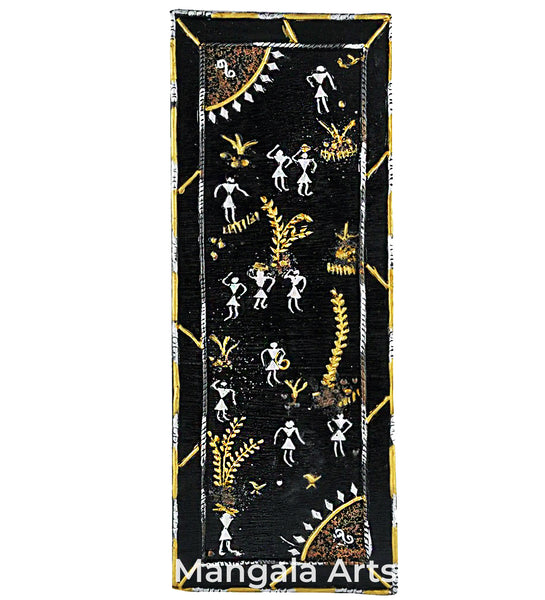 Warli Art Wall Hanging Tanjore Painting