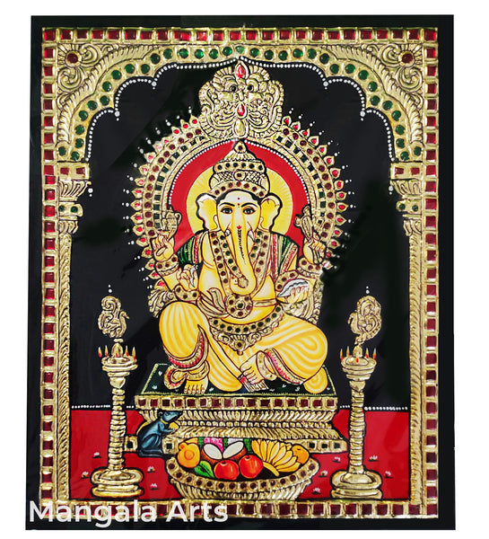 Vinayakar Tanjore Painting
