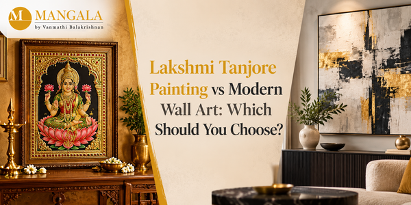 Lakshmi Tanjore Painting vs Modern Wall Art: Which Should You Choose?