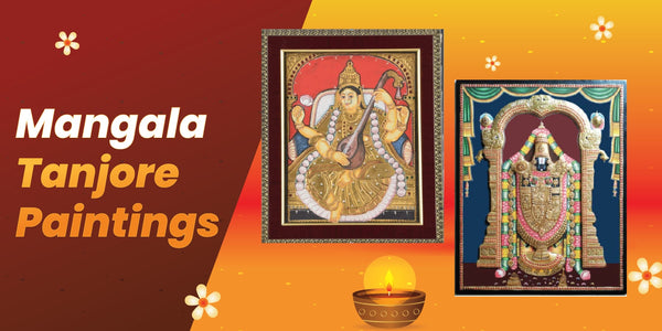 Tanjore God Paintings: The Timeless Allure of Goddess Saraswati