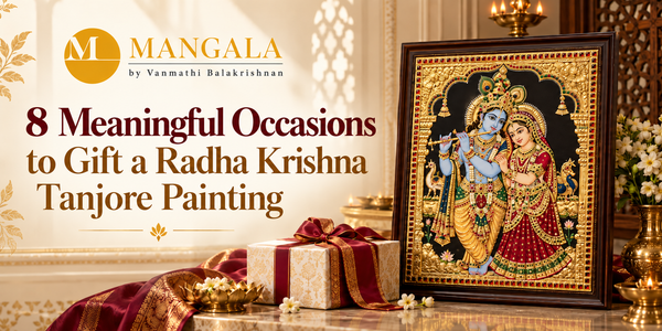 8 Meaningful Occasions to Gift a Radha Krishna Tanjore Painting