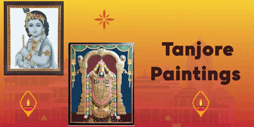 Architectural Frames in Tanjore Painting: Mandapams, Arches, and Sacred Space in Modern Tanjore Painting