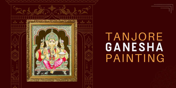 Why Every Antique Tanjore Painting of Ganesha Tells a Different Story