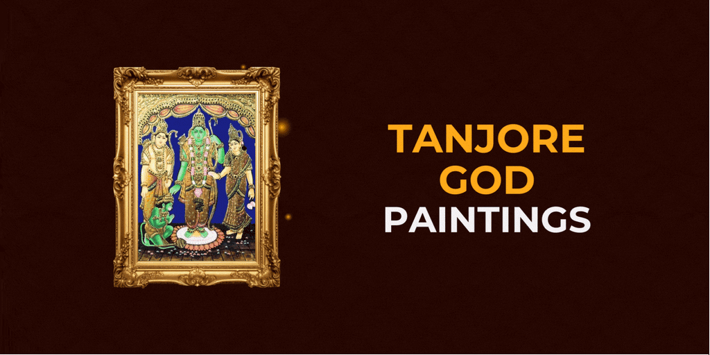 Capturing Divine Moments: Tanjore God Paintings Bring Rama's Coronation to Life