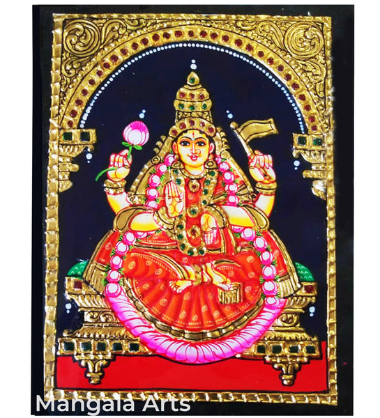 Ashta Lakshmi - Adhi Lakshmi Tanjore Painting