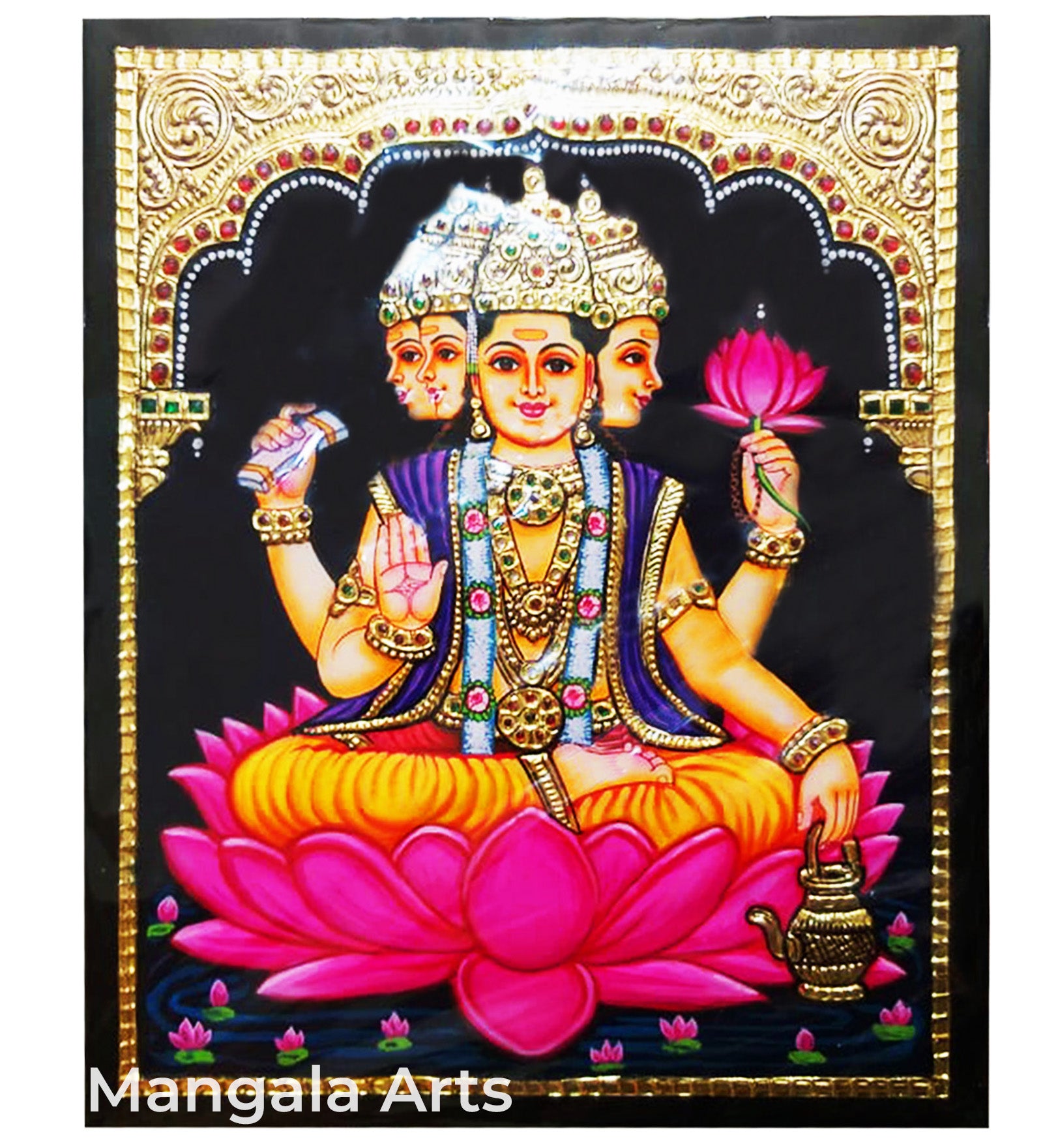 Brahma Tanjore Painting