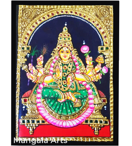 Ashta Lakshmi - Dhanya Lakshmi Tanjore Painting