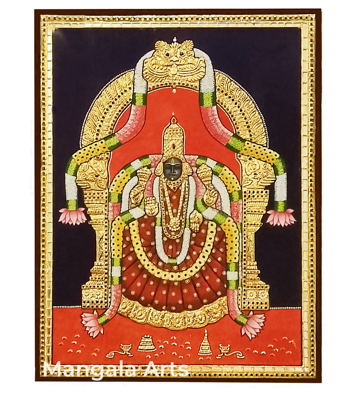 Alamelu Tanjore Painting | Mangala Arts