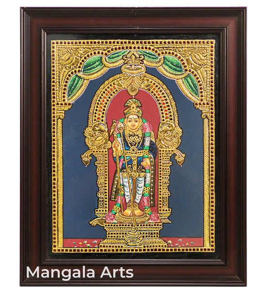 Murugan Tanjore Painting