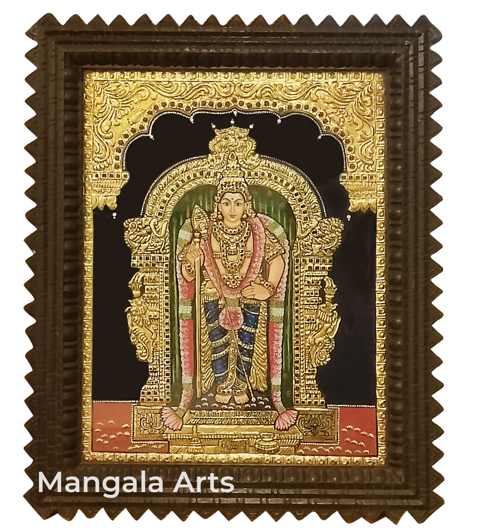 Murugan Tanjore Painting