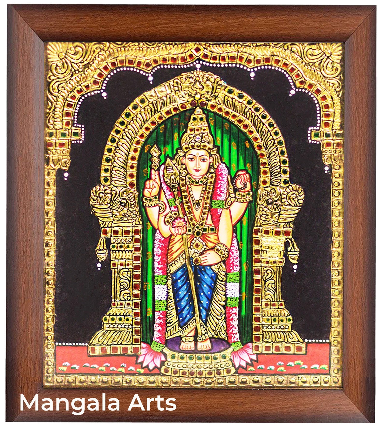 Murugan Tanjore Painting