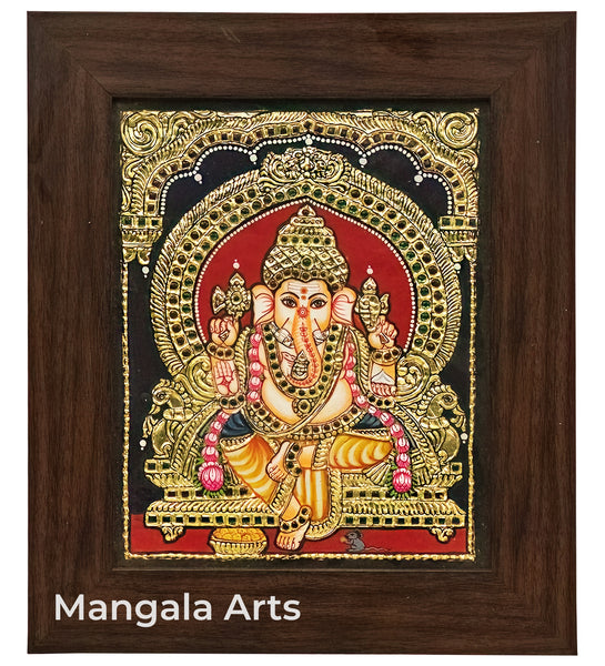 Ganesha Tanjore Painting