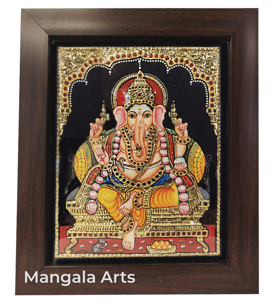 Ganesha Tanjore Painting