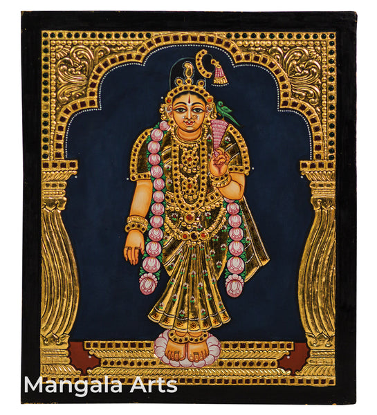 Andal Antique Finish Tanjore Painting