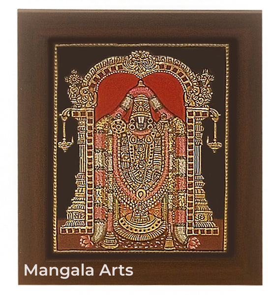 Perumal Antique Tanjore Painting