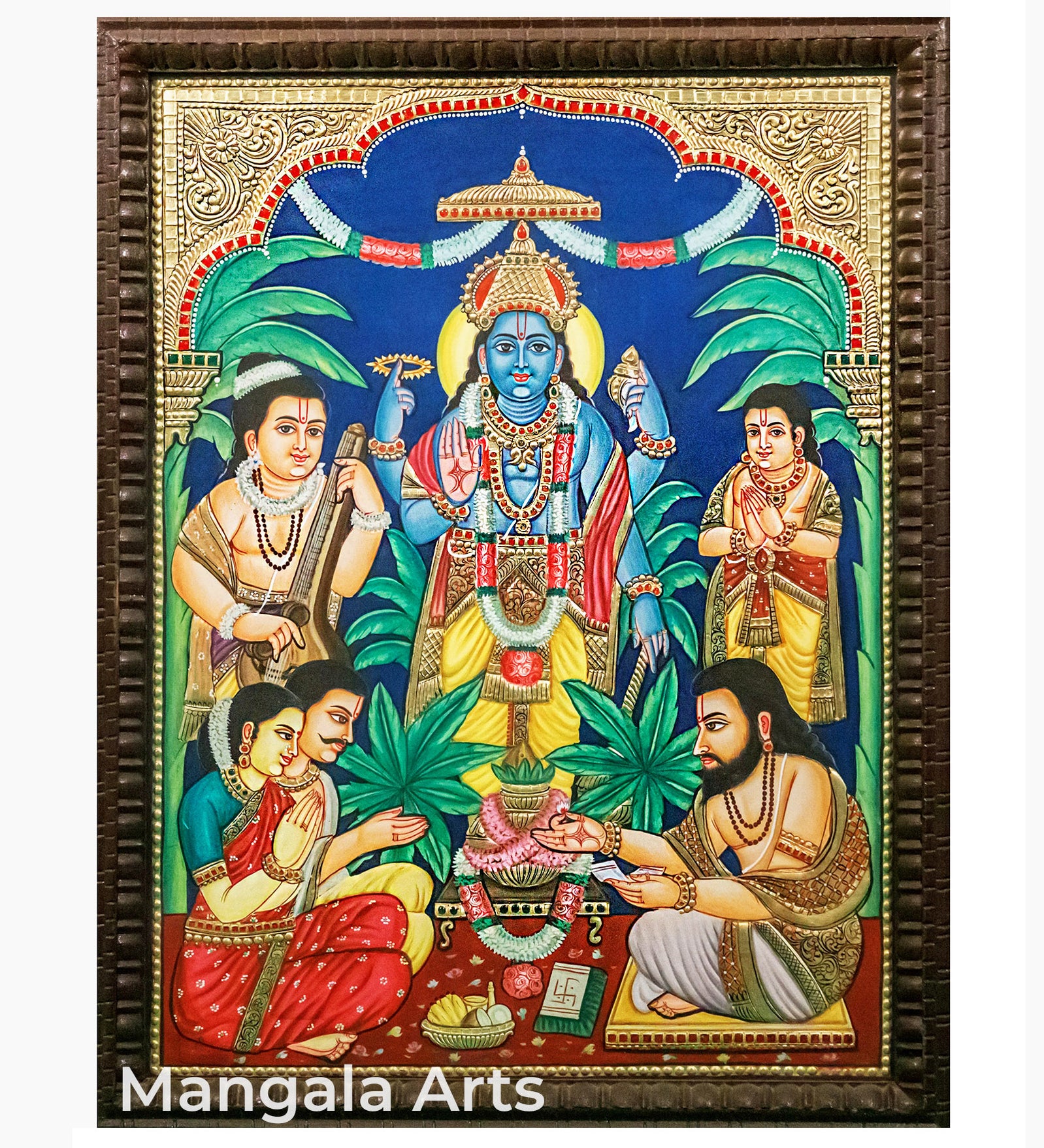 Buy Online Antique Tanjore Painting | Mangala Arts