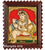 Baby Pot Butter Krishna Tanjore Painting