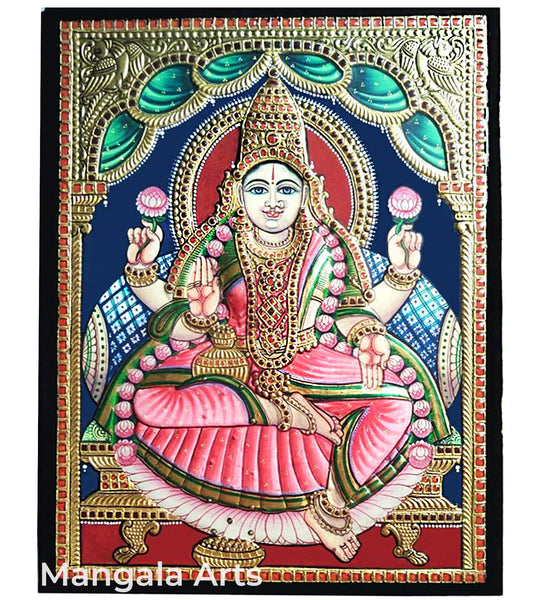 Lakshmi Antique Finish Tanjore Painting