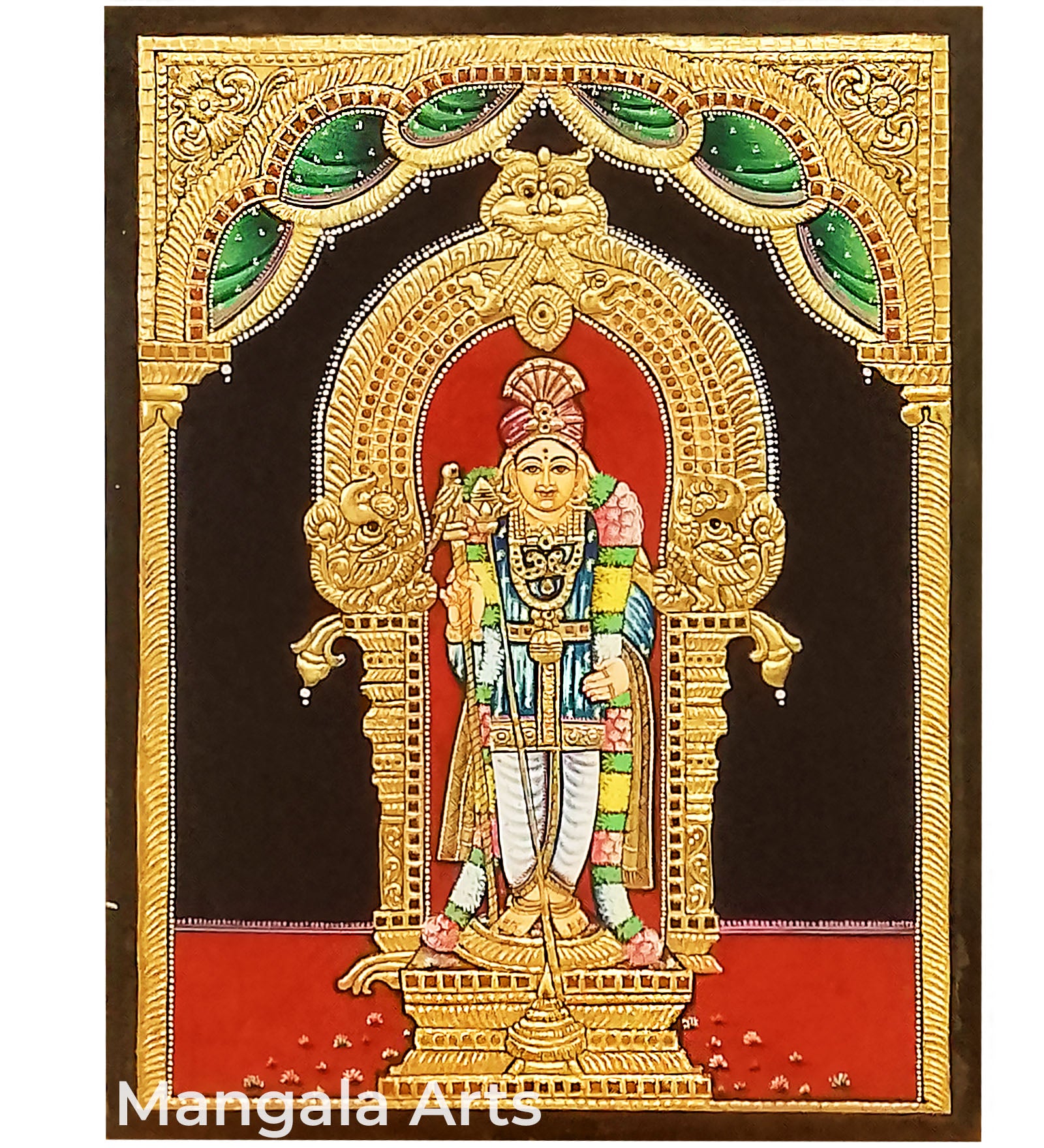 Murugan Tanjore Painting