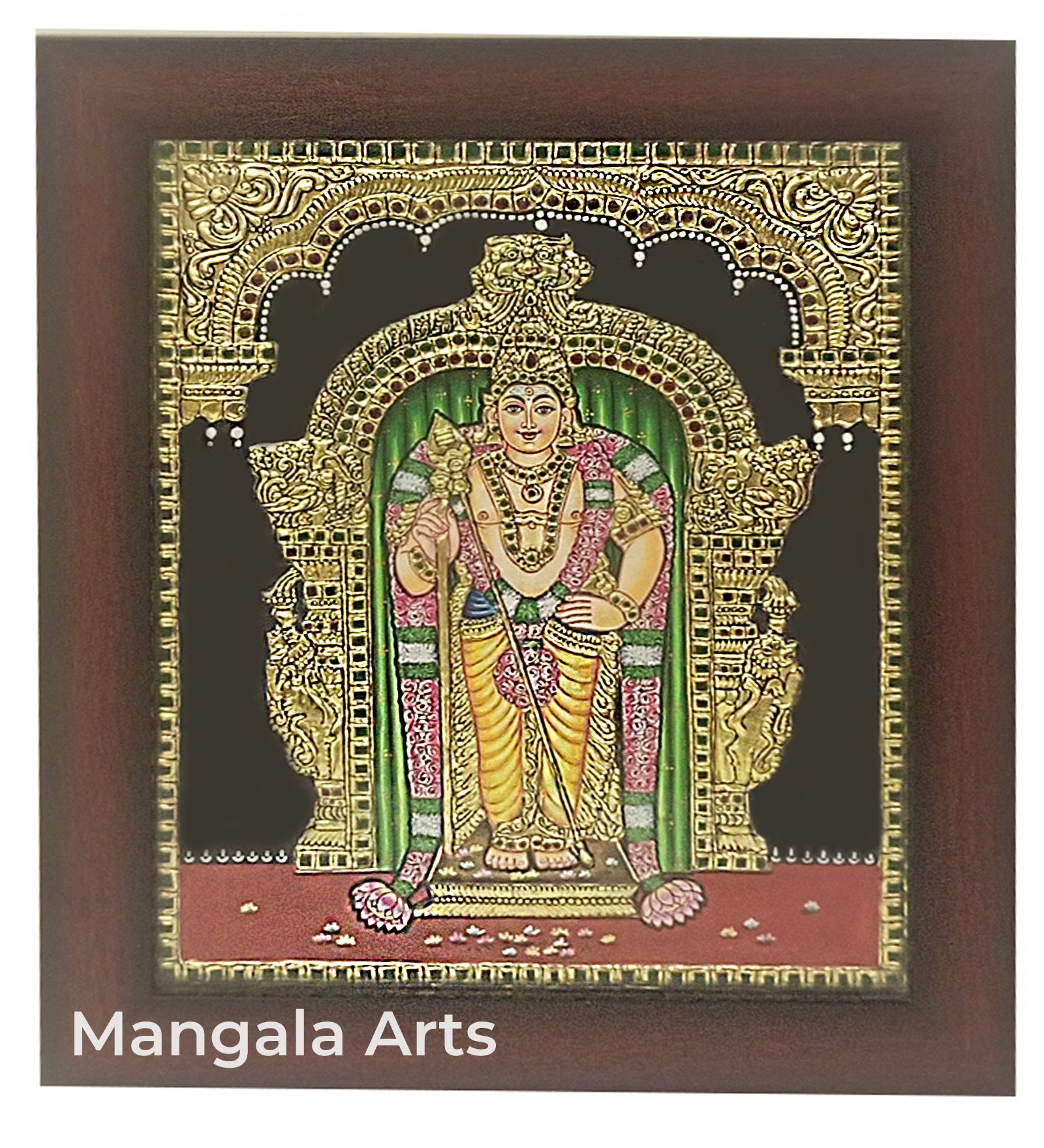 Murugan Tanjore Painting