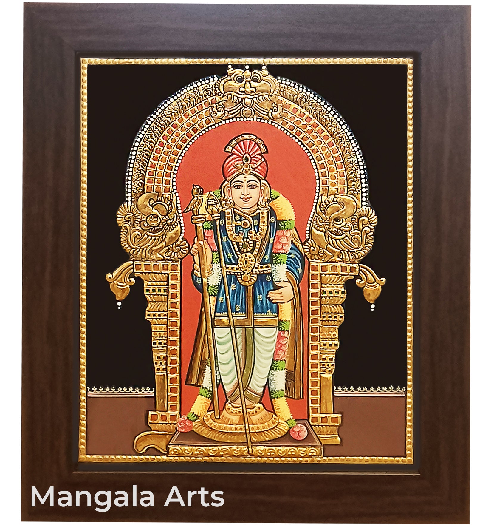 Murugan Antique Tanjore Painting