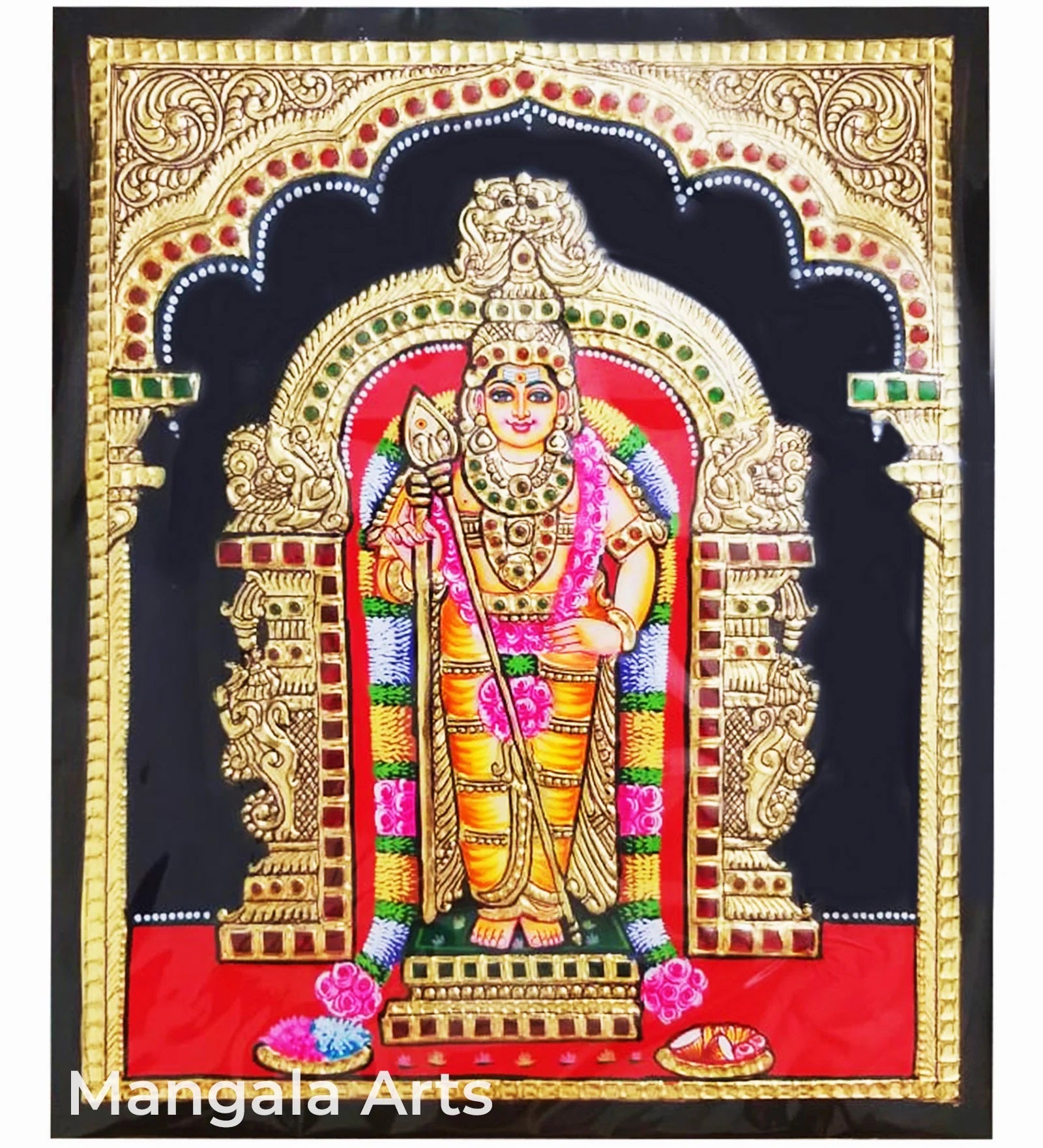 Murugan Tanjore Painting