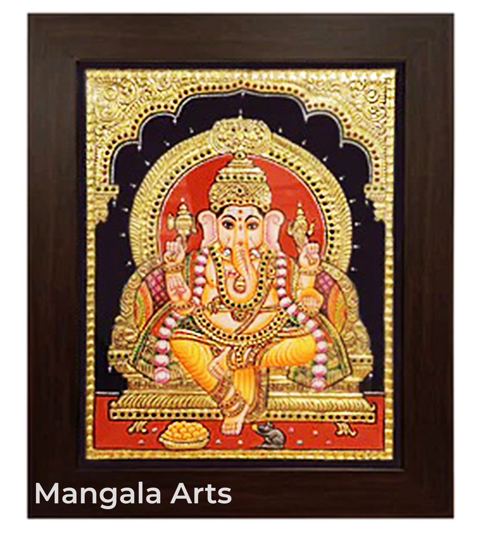 Ganesha Tanjore Painting