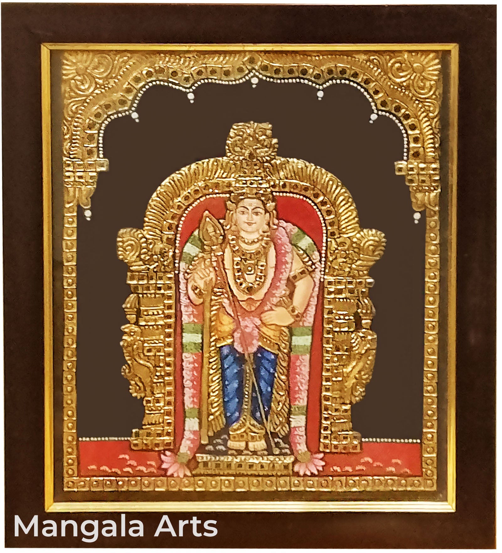 Murugan Tanjore Painting