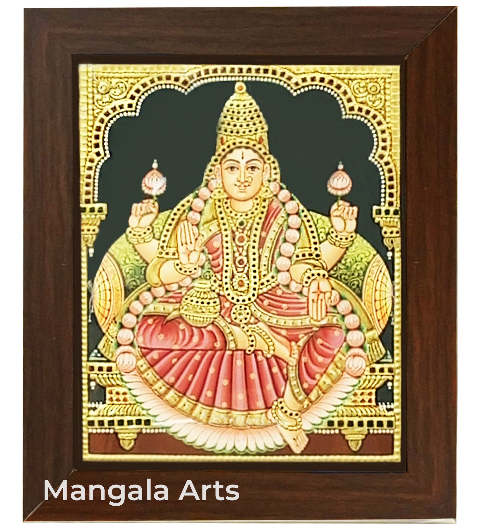 Lakshmi Antique Tanjore Painting | Mangala Arts