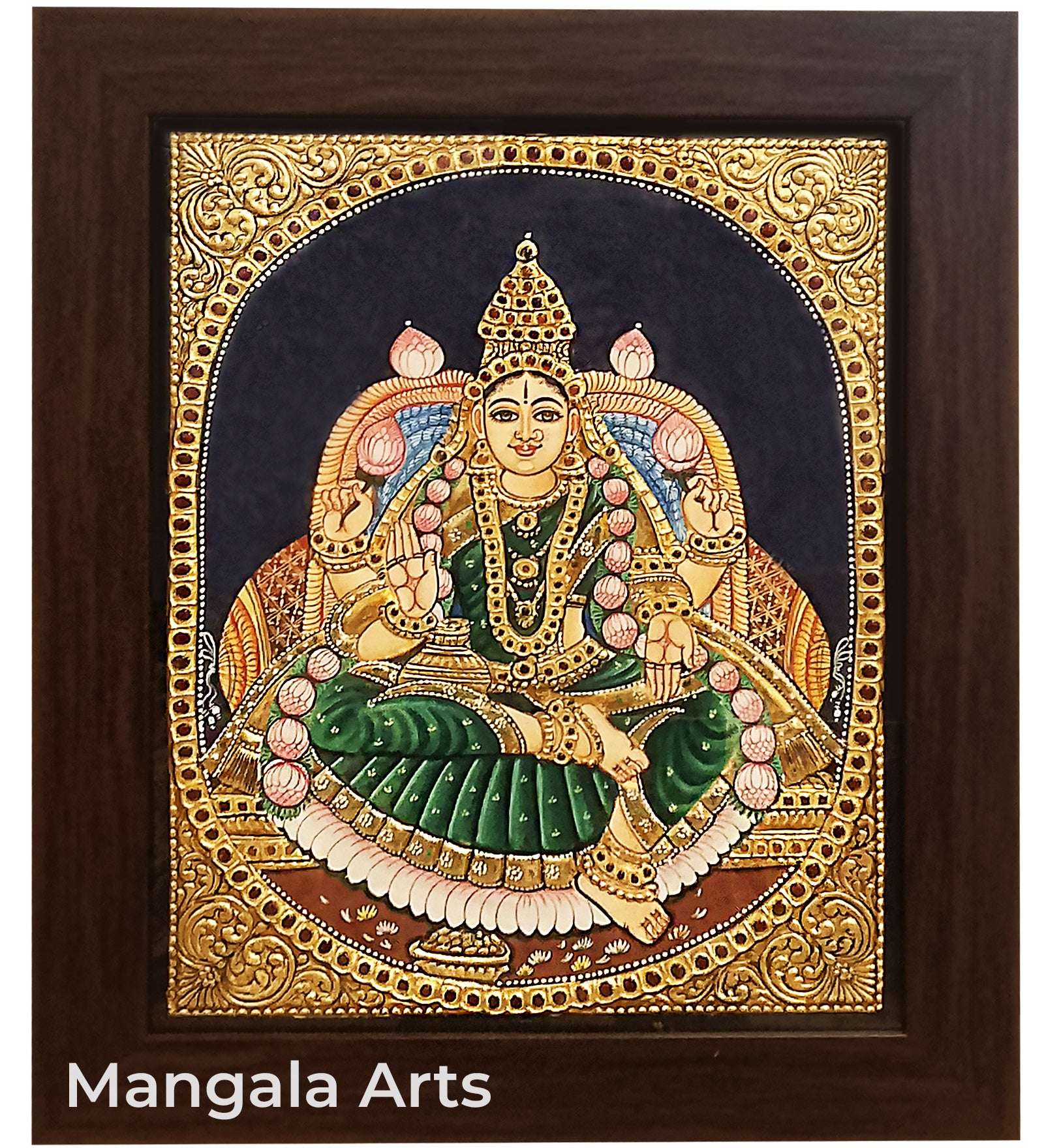 Lakshmi Antique Tanjore Painting | Mangala Arts