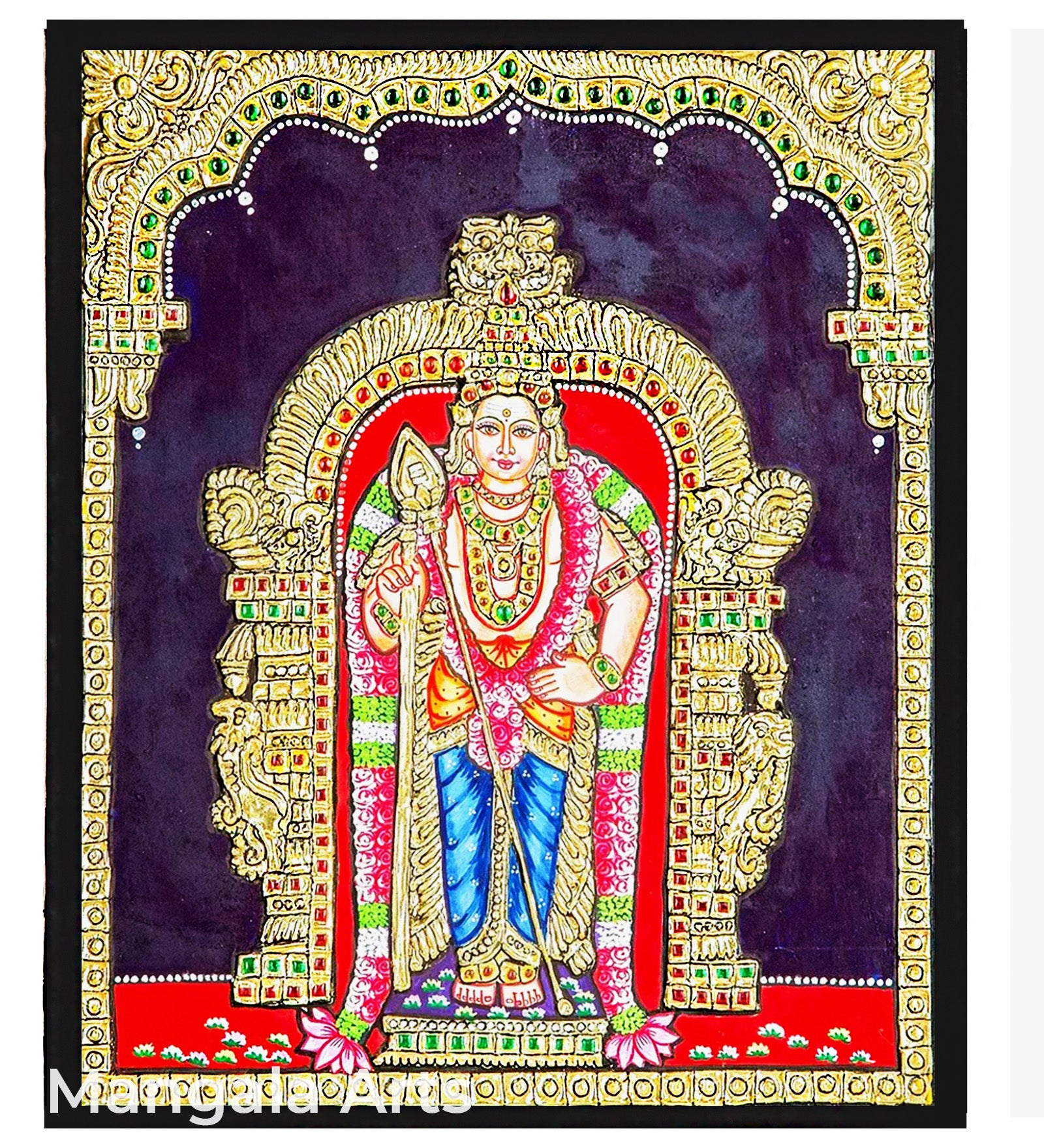 Murugan Fx Tanjore Painting