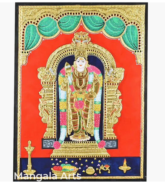 Murugan Tanjore Painting