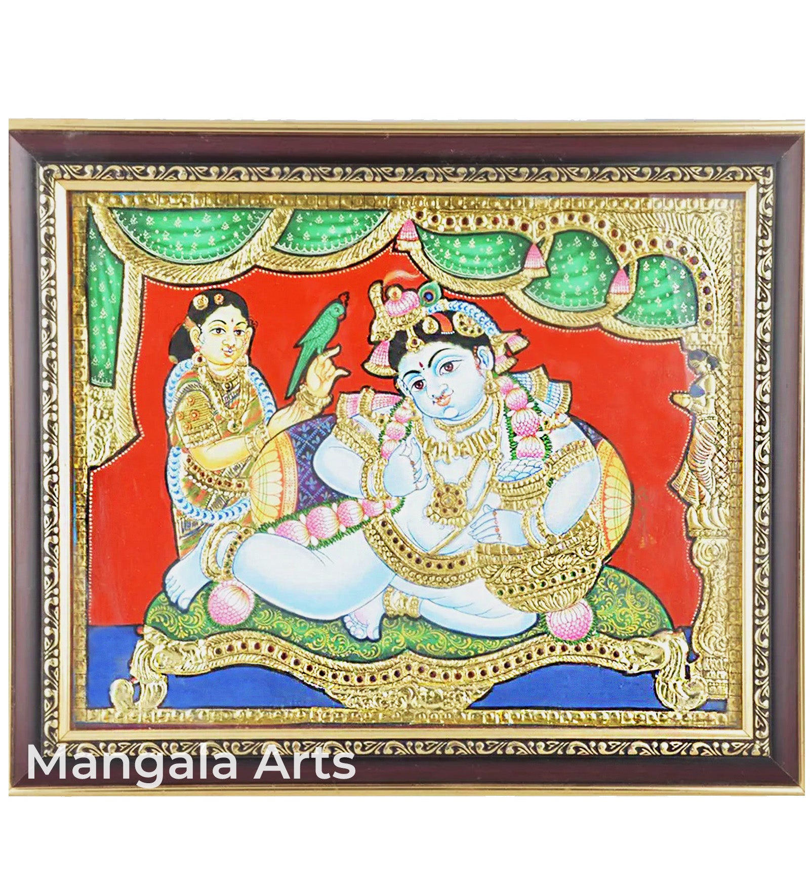 Pot Krishna Painting