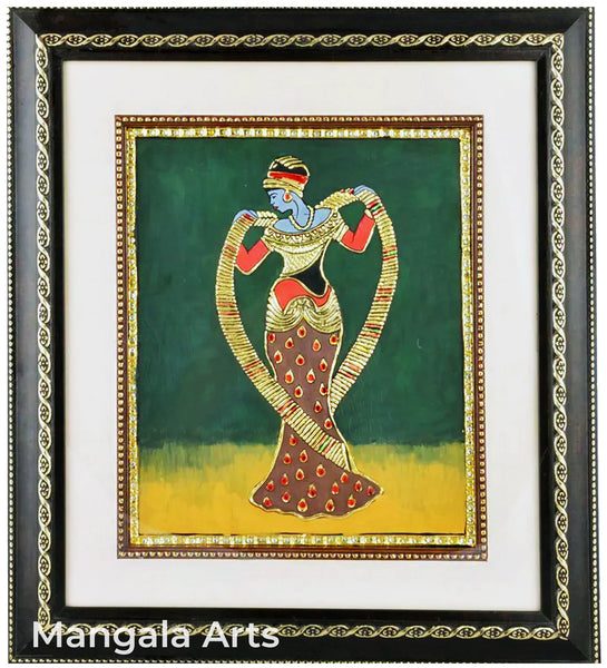 Roman Figures Tanjore Paintings with double frame Wall Décor