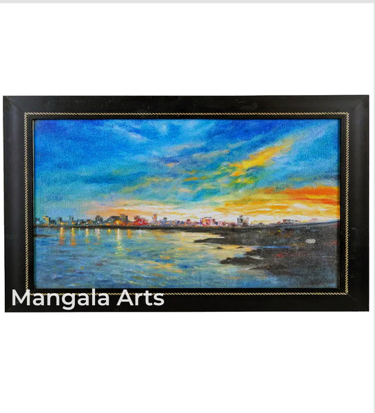 Sea Scenery Wall Decor Canvas Oil Painting