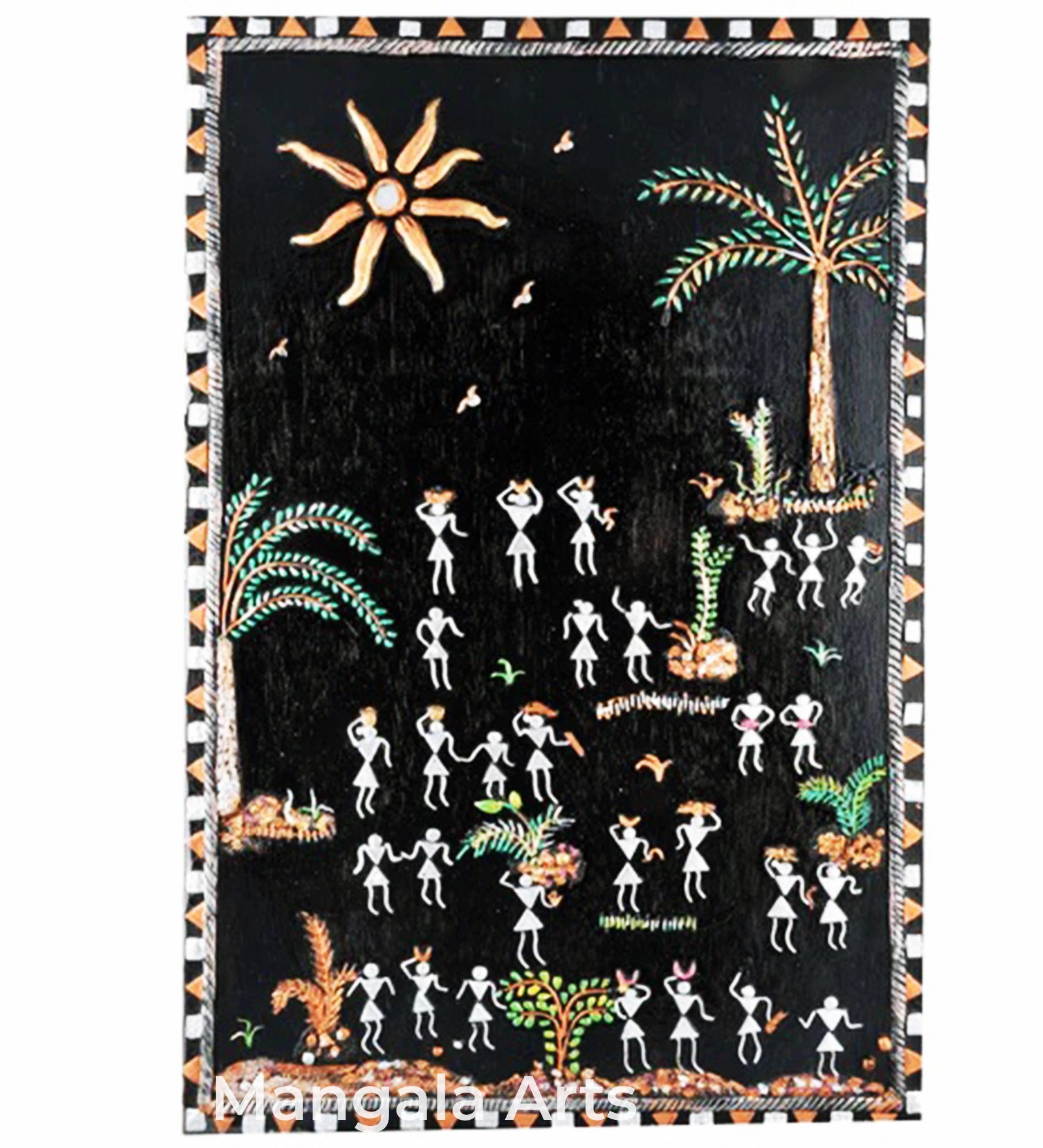 Warli Artwork Wall Hanging Wall Decor