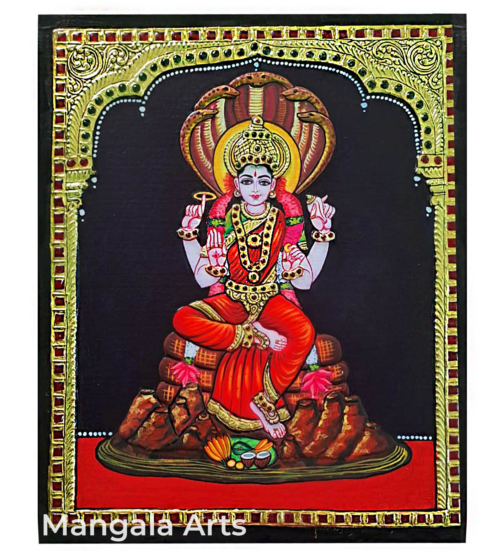 Renuka Devi Tanjore Painting