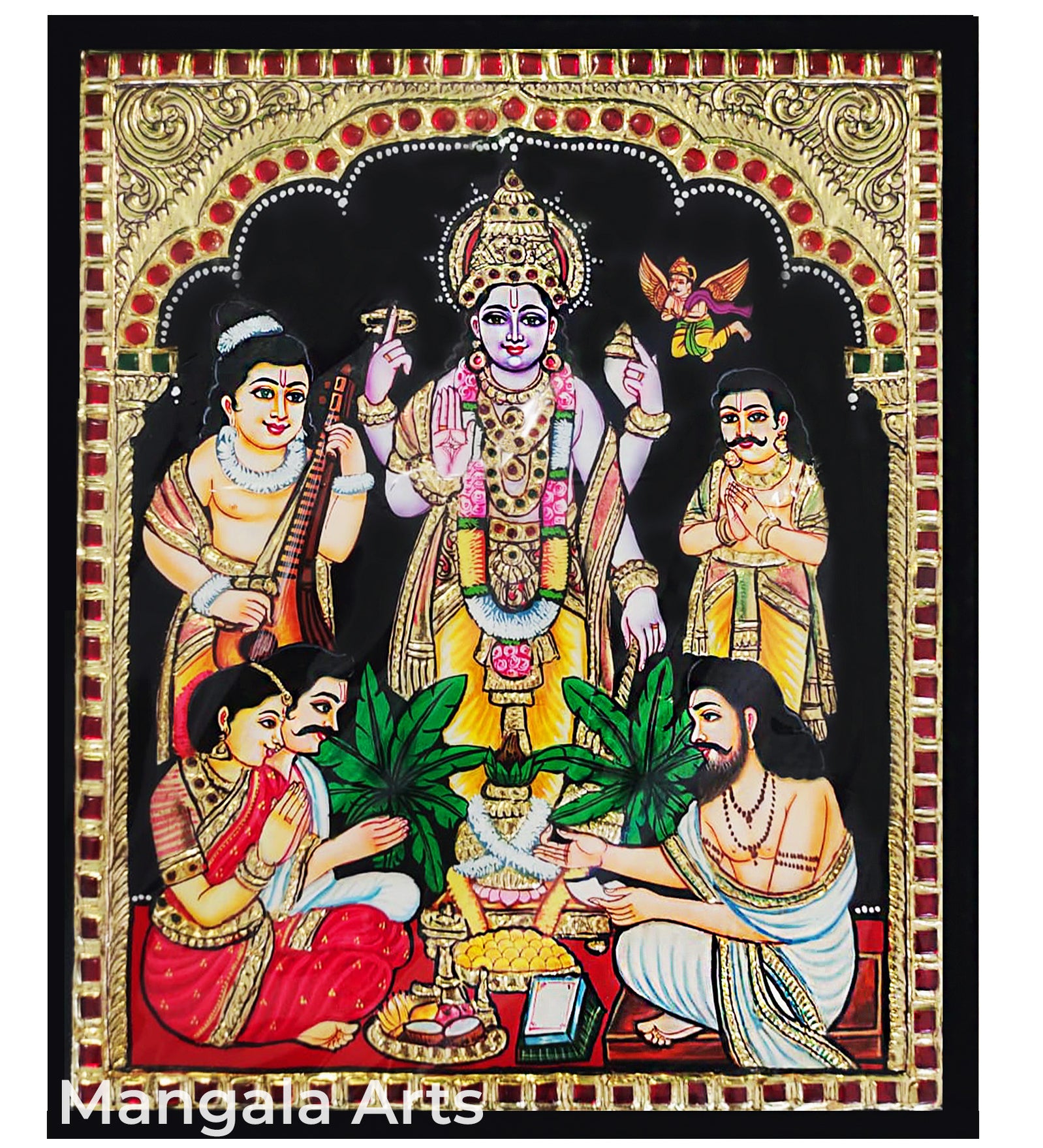 Traditional tanjore paintings are so auspicious for home and pooja room ...